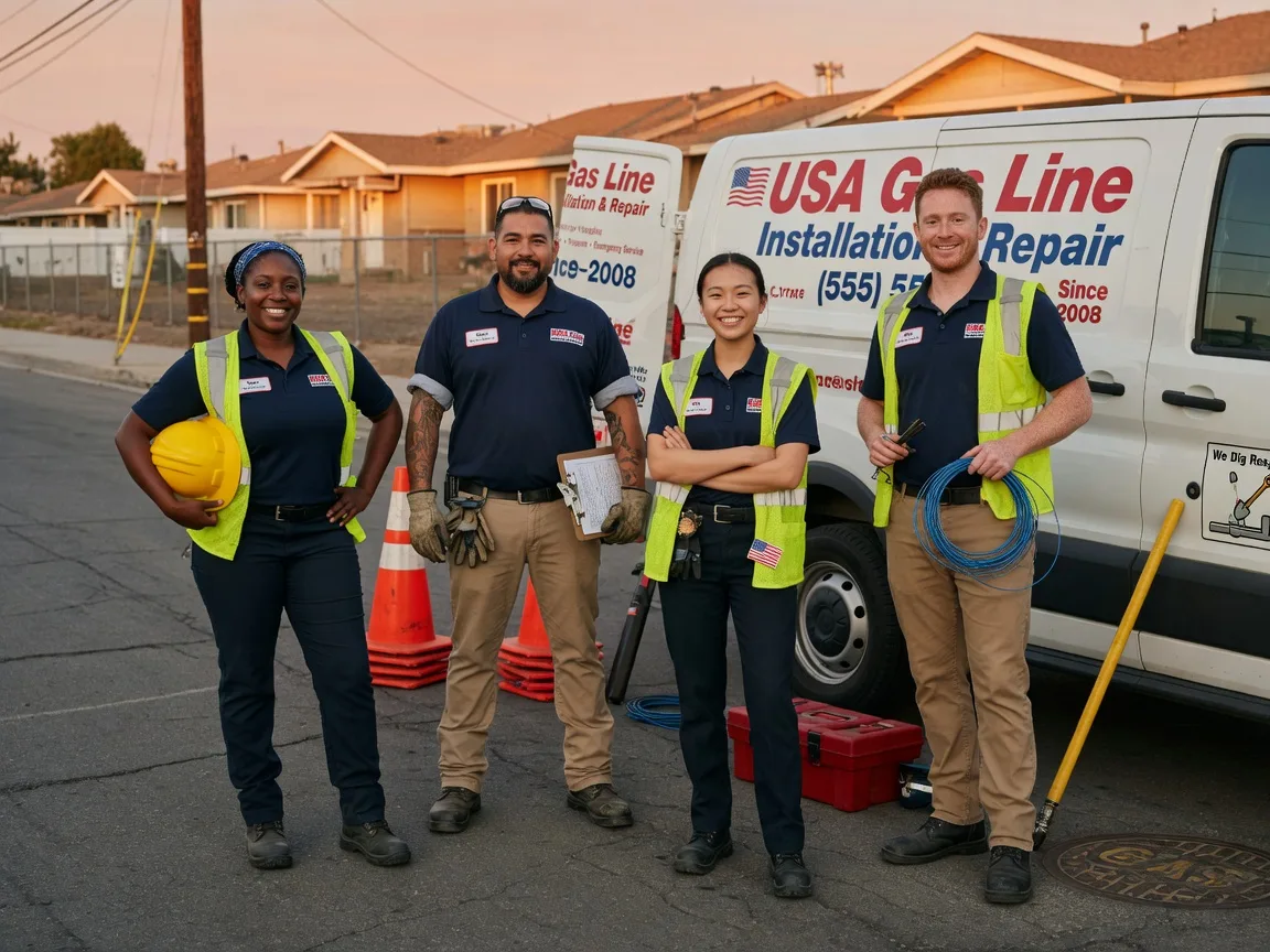 Gas Line Installation company in Batesland, SD